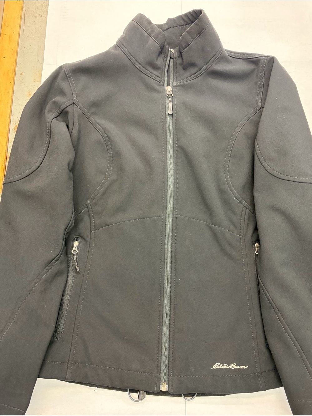 Eddie Bauer Black Women's Softshell Utility Jacket